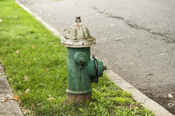 Classic fire hydrant by road