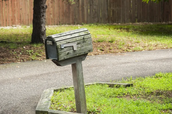アメリカの屋外メールボックス — ストック写真