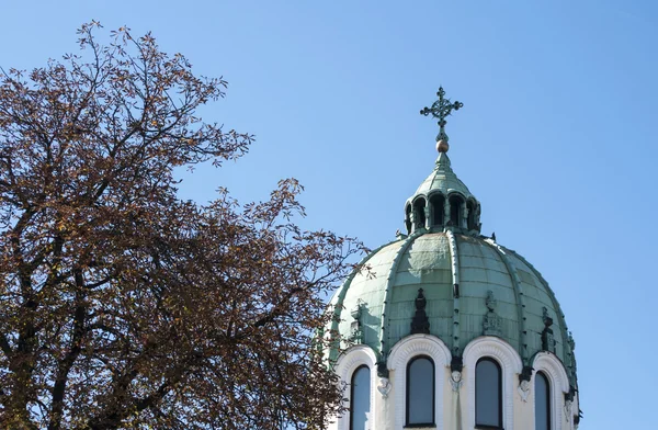 Iglesia ortodoxa cúpula — Foto de Stock