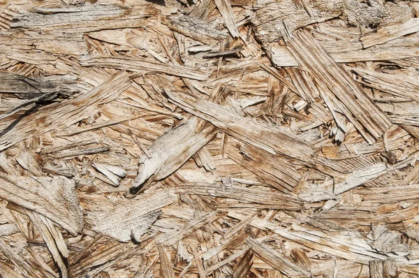 Weathered osb board closeup — Stock Photo, Image