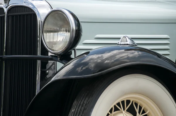 Detail of old retro car — Stock Photo, Image