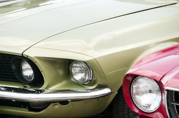 Vintage carro closeup — Fotografia de Stock