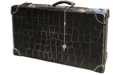 Beyaz üzerine siyah rugan