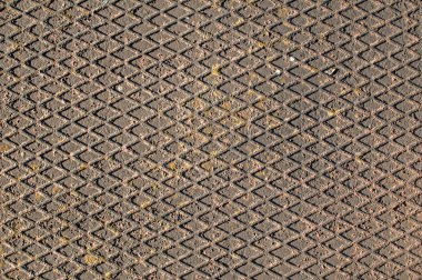 Oluklu demir plaka yüzeyi