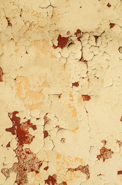 Painted rusty metal surface — Stock Photo, Image