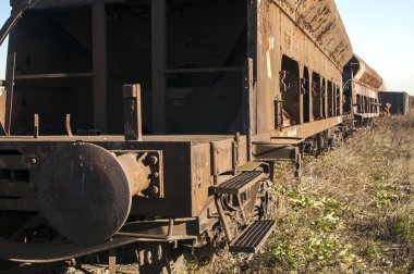 Demiryolu vagonu tamponlar portre