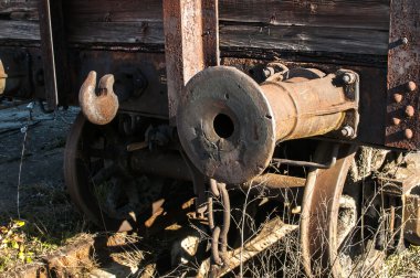 Demiryolu vagonu tamponlar portre