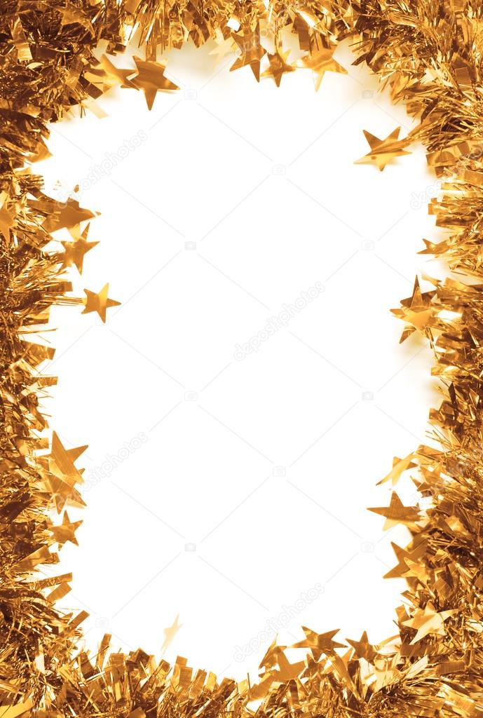 Download Christmas Gold border — Stock Photo © ozaiachinn #63310913