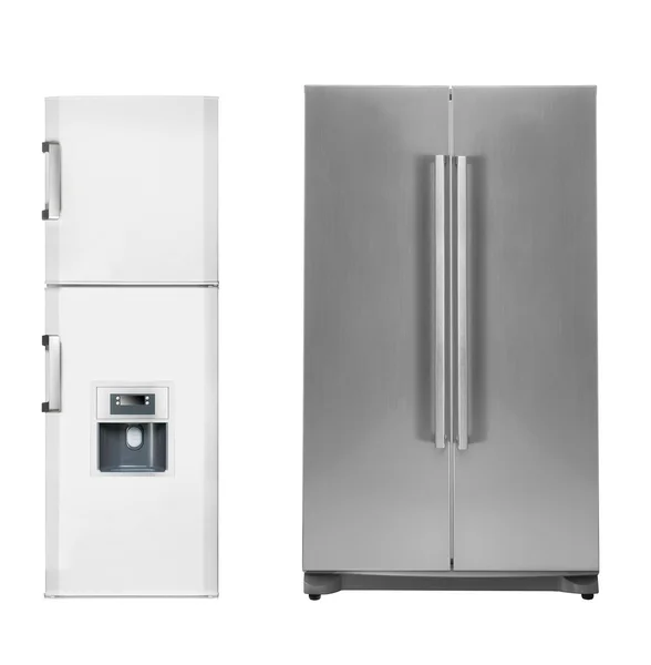 New closed refrigerator Stock Photo by ©ljsphotography 118080042