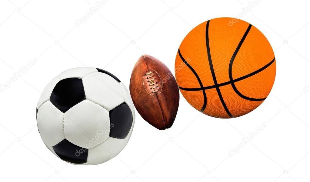 A group of sports balls — Stock Photo © ozaiachinn 81865214