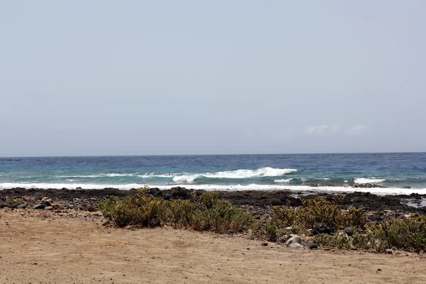 Praia de Las América - Ilha de Tenerife - Ilhas Canárias - Spa — Fotografia de Stock