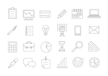 Proje vector Icons set