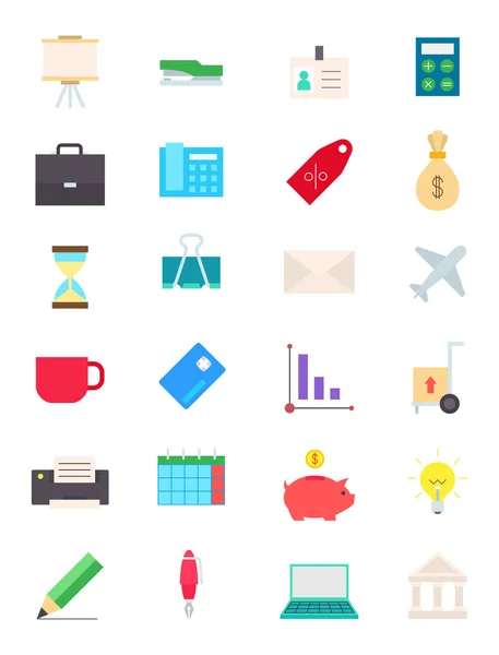 Business vector icons set — Stock Vector
