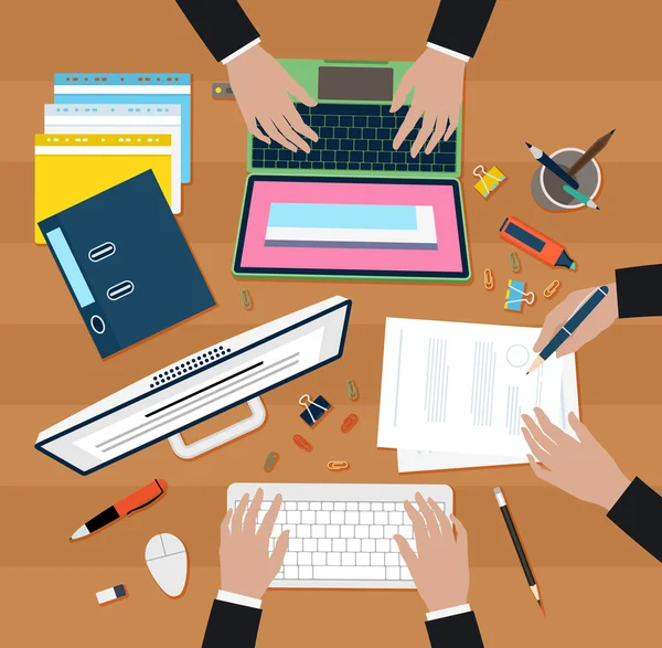 Coworking office vektör