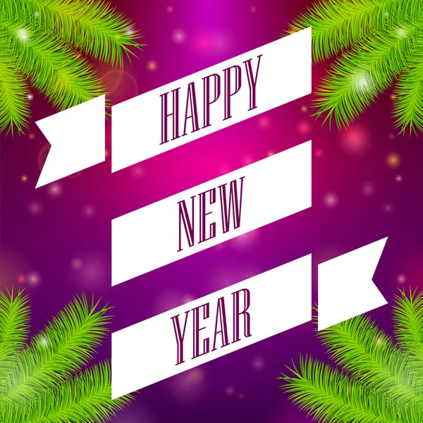 Cinta Feliz Año Nuevo — Foto de Stock