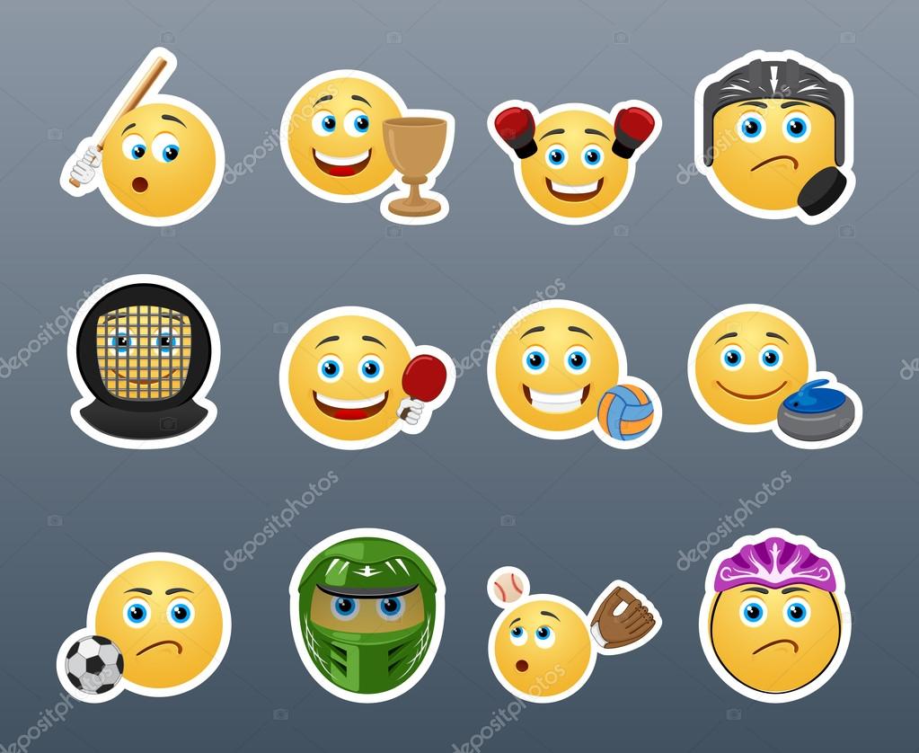 Stickers and Sports Stock Vector by ©stockerteam 70574539