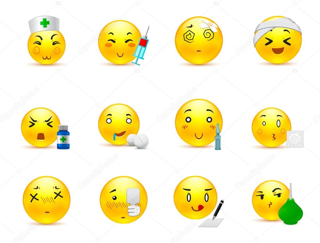 Anime emoticons doctor Stock Vector Image by ©stockerteam #71598997