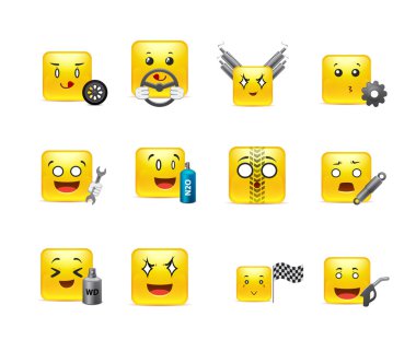 Anime kare smilies tamirci