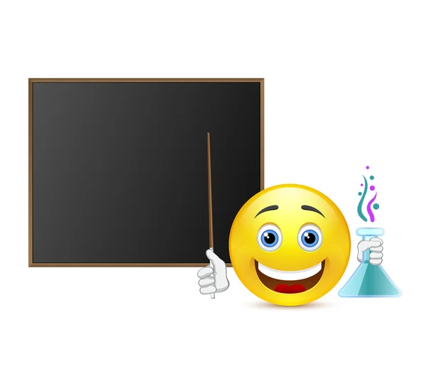 Sorriso lezione chimica — Foto Stock