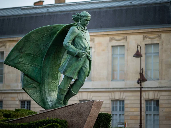 Monument Chalon Champagne Frankrijk Een Warme Zonnige Dag Zomer — Stockfoto