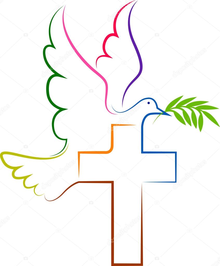 Illustration art of a pigeon logo design with isolated background