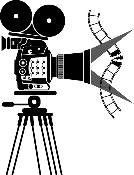 Film caméra logo — Image vectorielle