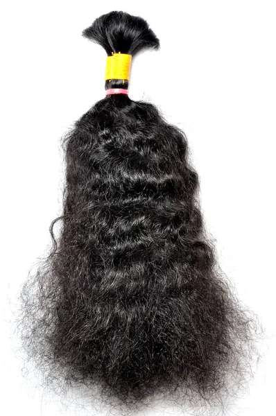 Cabelo preto escuro — Fotografia de Stock