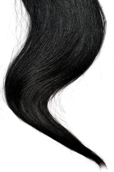 Cabelo preto escuro — Fotografia de Stock