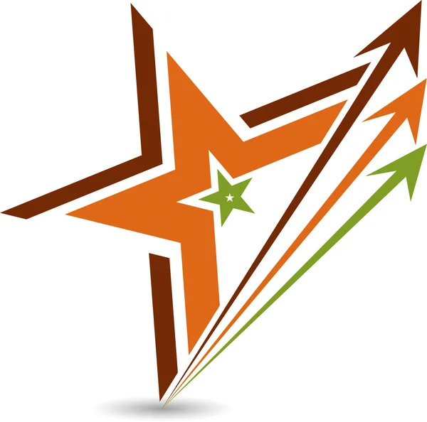 Star-logo — Stockvector