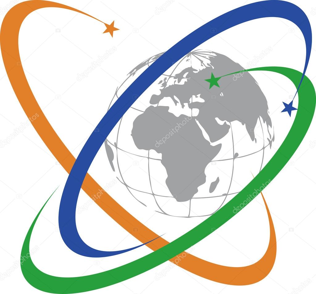 Communication global logo