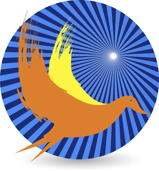 Logotipo do pássaro —  Vetores de Stock