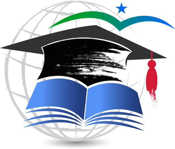 Aim education logo — Stock Vector