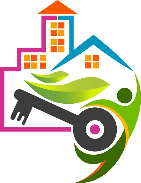 Logotipo inmobiliario — Archivo Imágenes Vectoriales