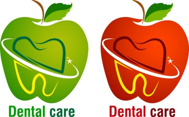Dental care logo clipart