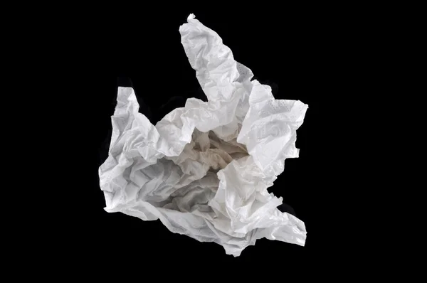 Resíduos de papel branco — Fotografia de Stock