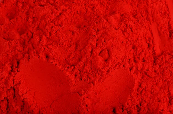 Röd färg pulver — Stockfoto