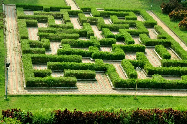 Puzzle giardino parco — Foto Stock