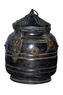 en eski metal büyük pot