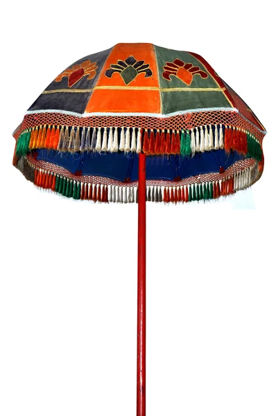 Guarda-chuva artesanal de madeira — Fotografia de Stock