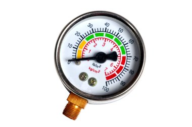 Compressor pressure meter clipart