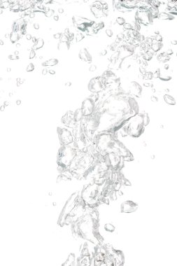 Closeup oksijen kabarcıkları