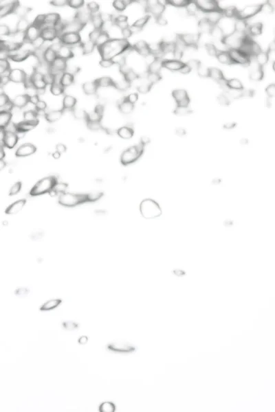Närbild av syre bubblor — Stockfoto
