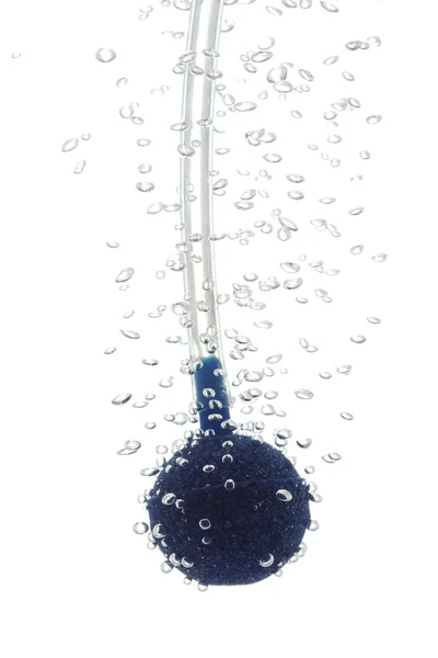 Closeup kyslíku bubliny Stock Obrázky