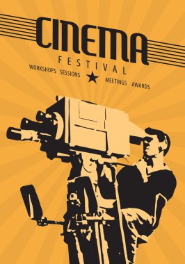 Film Festivali Afiş şablon.