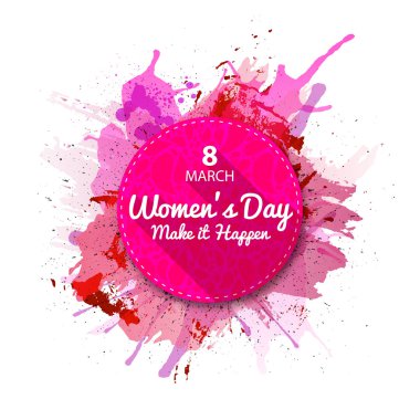 Women's Day label