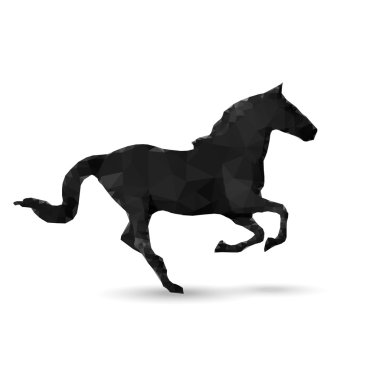 Üçgenler ile yapılan hayvan