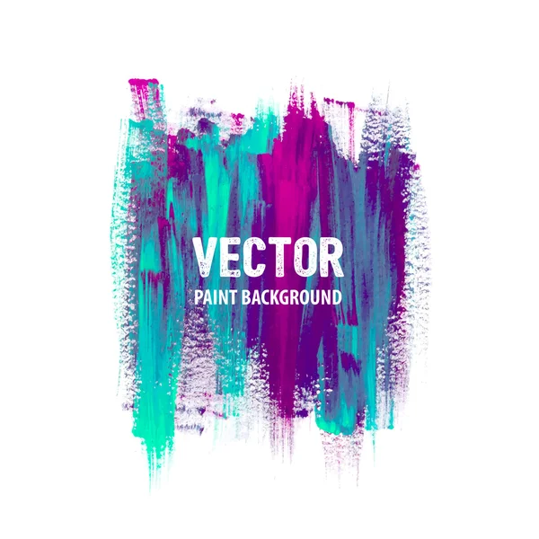 Mancha de pincel de pintura para banner — Vector de stock