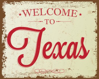 Vintage Greeting sign