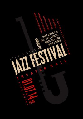 Caz müzik festivali afiş