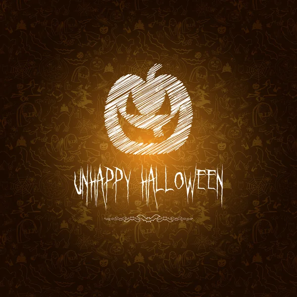 Halloween diseño de fondo — Archivo Imágenes Vectoriales